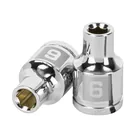 Dado de 6 mm, 6 puntas, cuadro 3/8', TRUPER 1