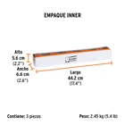 Llave combinada extralarga 32 mm x 441 mm de largo, EXPERT 4