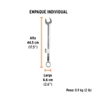 Llave combinada extralarga 33 mm x 376 mm de largo, EXPERT 5