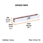 Llave combinada extralarga 34 mm x 454 mm de largo, EXPERT 4