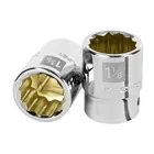 Dado de 1-1/8', 12 puntas, cuadro 3/4', TRUPER 1