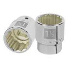 Dado de 1-1/2', 12 puntas, cuadro 3/4', TRUPER 1