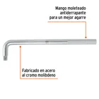Mango cuadro 3/4' en 'L', largo 18', TRUPER 2