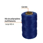 Carrete con 165 m de hilo para albañil azul, TRUPER 2