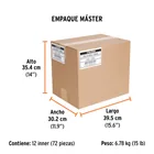 Desarmador cabinet 3/16' x 4' mango de acetato, TRUPER 6