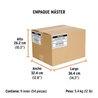 Desarmador cabinet 3/16' x 5' mango de acetato, TRUPER 6
