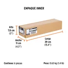 Desarmador cabinet 3/16' x 8' mango de acetato, TRUPER 5