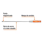 Desarmador de cruz 3/16' x 8' mango de acetato, TRUPER 3