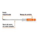 Desarmador plano barra 5/16 x 6' cuadrada mango acetato 3