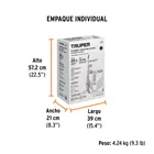 Fumigador de 20 L manual de mochila, TRUPER 5