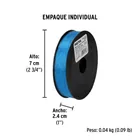 Carrete con 100 m de hilo para pesca azul calibre 0.50 mm 4