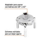 Llave de 3 puntos 3' a 4-1/2' para filtro de aceite, TRUPER 3