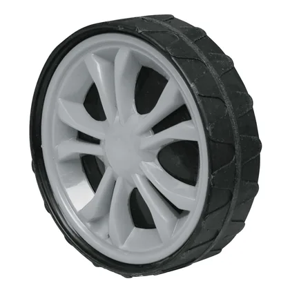 Ensamble de rueda y llanta delantera, 7', TRUPER