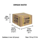 Carrete con 100 m de hilo para pesca azul calibre 0.90 mm 6
