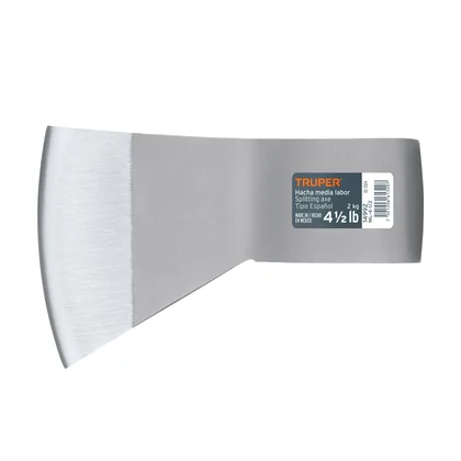 Hacha media labor 4-1/2 lb, sin mango, TRUPER