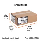 Hacha media labor 4-1/2 lb, sin mango, TRUPER 6