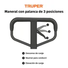 Patín traspaleta 2.5 ton con ruedas de poliuretano, TRUPER 3
