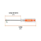 Desarmador punta Torx T 25 mango de acetato, TRUPER 2