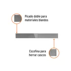 Lima escofina para herrar 12', TRUPER 2