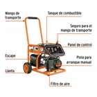 Generador portátil 5.5 kW motor a gasolina, TRUPER 2