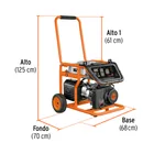 Generador portátil 5.5 kW motor a gasolina, TRUPER 3