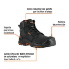 Bota de seguridad negra, #30 casquillo de aramida, TRUPER 2