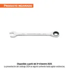 Llave combinada con matraca 18 mm x 230 mm largo, EXPERT 1