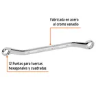 Llave de estrías 13 x 14 x 231 mm largo, TRUPER EXPERT 2