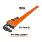 Llave stilson 36' cuerpo robusto de hierro dúctil, TRUPER 2