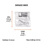 Bolsa con 2 carbones de repuesto para TAL-1/2N, TRUPER 4