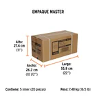 Caja con 3 bandas de lija 4' x 36' grano 100 para PUL-4X6T 6