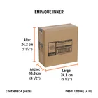Caja con 3 bandas de lija 4' x 36' grano 40 para PUL-4X6T 5
