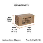 Caja con 3 bandas de lija 4' x 36' grano 40 para PUL-4X6T 6