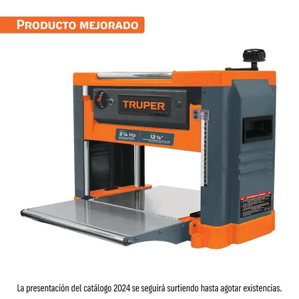 Cepillo portátil 12-1/2', 2-1/4 HP (1600 W), TRUPER