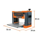Cepillo portátil 12-1/2', 2-1/4 HP (1600 W), TRUPER 2
