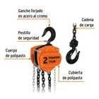 Polipasto de cadena de 2 ton, TRUPER 3