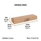 Línea de vida con absorbedor de impacto, doble brazo, ANSI 5