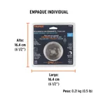 Brocasierra diamante 2-5/8' borde continuo, TRUPER 5