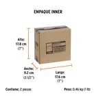 Brocasierra diamante 2-5/8' borde continuo, TRUPER 6