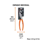 Pinza de chofer 10' mango de PVC, TRUPER 5