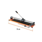 Cortador de azulejo 24' (60 cm) con baleros, TRUPER 3