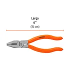 Pinza para electricista 6' mango de PVC, TRUPER 3