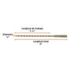 Broca SDS Plus 1/4 x 8', TRUPER 4