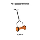Piñón derecho de repuesto para podadora POMA-14, TRUPER 2