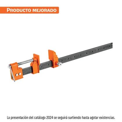 Sargento de solera 72' de acero, TRUPER