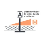 Bolsa con 100 cuñas para nivelación de azulejos, TRUPER 4