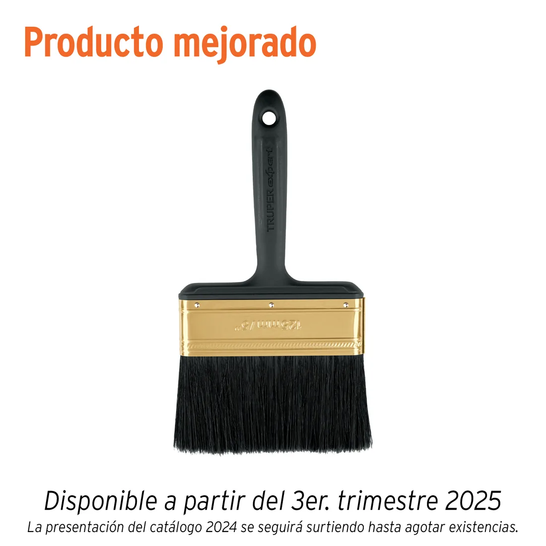 Brocha profesional de 5' mango de plástico, TRUPER EXPERT