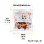 Bolsa con 50 niveladores de azulejos, TRUPER 6