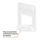 Bolsa con 100 anclas de 3 mm, para nivelación de azulejos 2