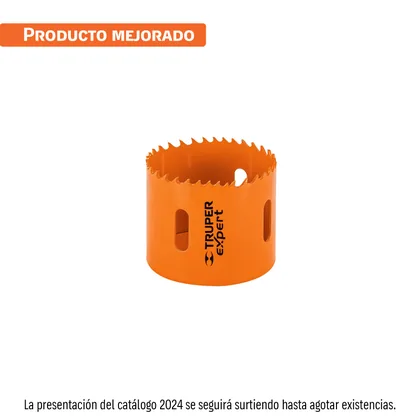 Brocasierra bimetálica 2-3/8', TRUPER EXPERT